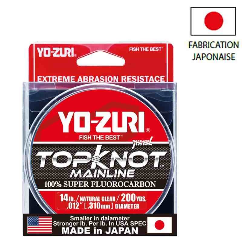 YO-ZURI. Fluorocarbone TOPKNOT MAINLINE