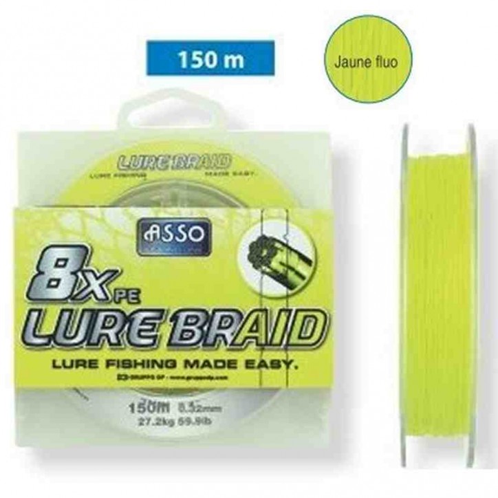 ASSO. Tresse LURE BRAID 8x PE