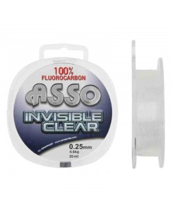 ASSO. Fluorocarbone INVISIBLE CLEAR