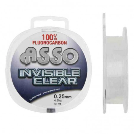 ASSO. Fluorocarbone INVISIBLE CLEAR