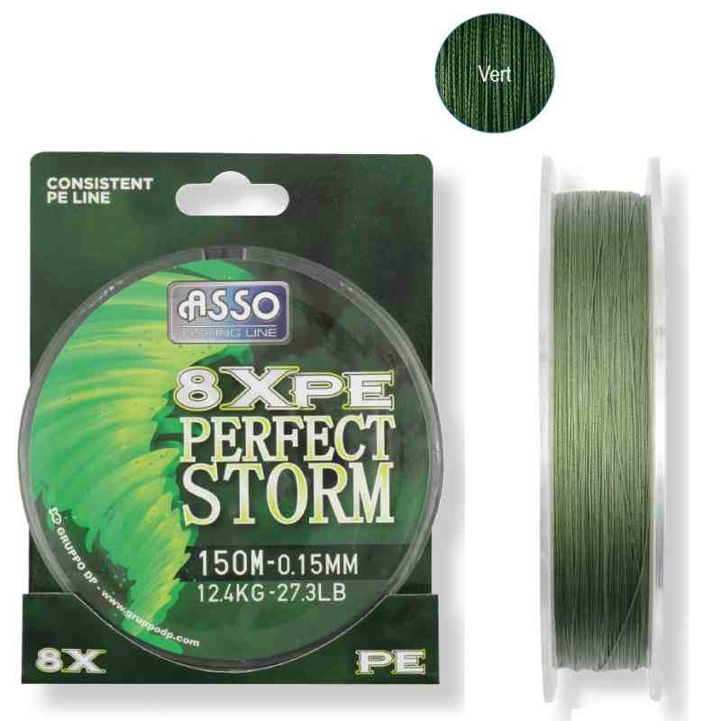 ASSO. Tresse PERFECT STORM 8x PE