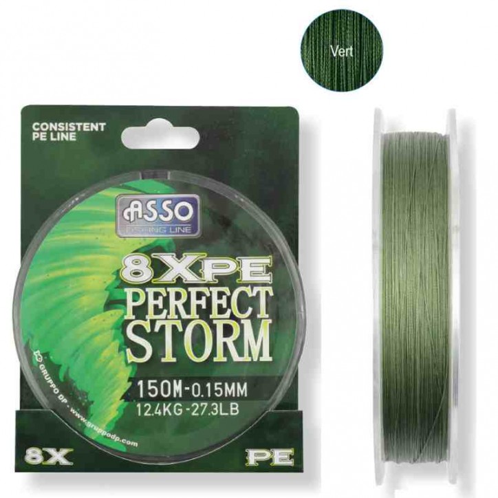 ASSO. Tresse PERFECT STORM 8x PE ASSO. Tresse PERFECT STORM 8x PE