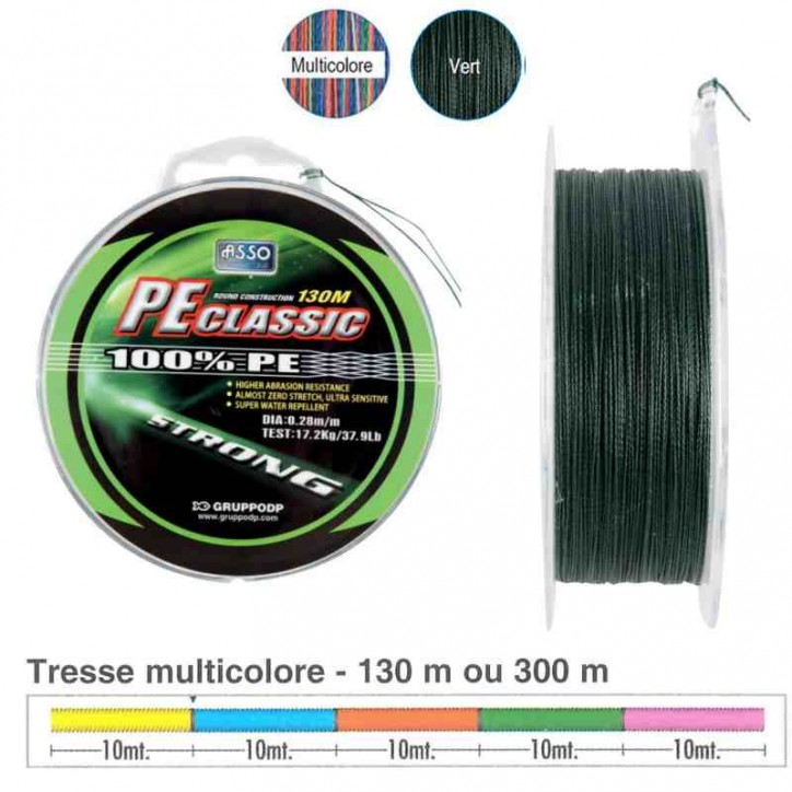 ASSO. Tresse CLASSIC 4x PE