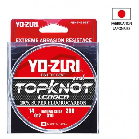 YO-ZURI. Fluorocarbone TOPKNOT LEADER