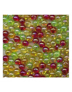 FLASHMER. Perles Plastique Assorties Phosphorescentes