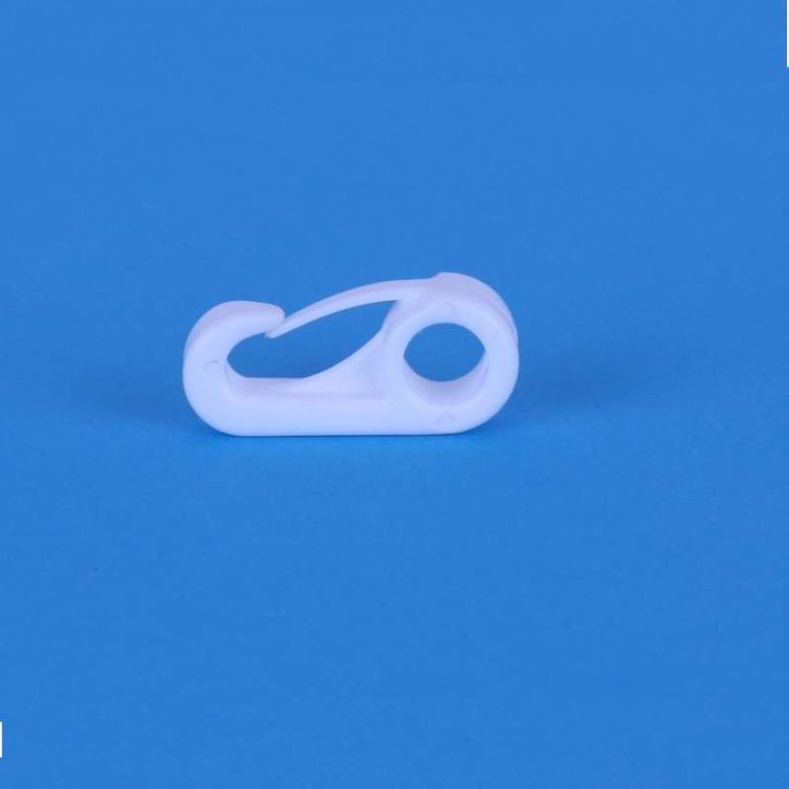 ANZUELOS. Mousqueton Plastique en Sachet de 50 ANZUELOS. Mousqueton Plastique en Sachet de 50