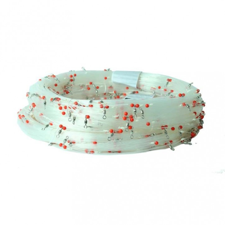 ANZUELOS. Palangre de 35 Émerillons en Nylon de 140 centièmes *** En Promotion ***