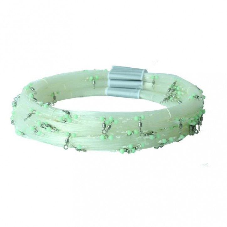 ANZUELOS. Palangre de 35 Émerillons en Nylon de 120 centièmes *** En Promotion ***