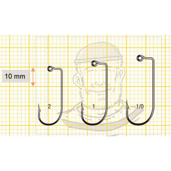 VMC. Hameçon JIG ABERDEEN 90°