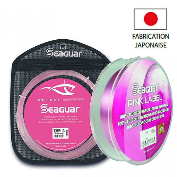 SEAGUAR. Fluorocarbone PINK LABEL SEAGUAR. Fluorocarbone PINK LABEL