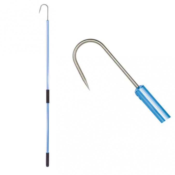 FLASHMER. Gaffe BIG FISH Monobrin Longueur 120 cm *** En Promotion ***