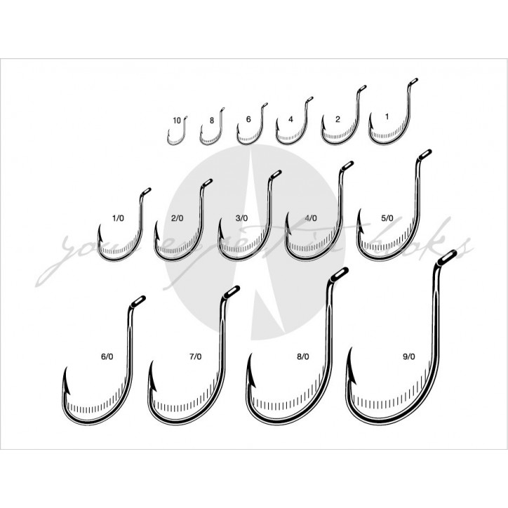 VMC. Hameçon Octopus à Oeillet en Inox en Boîte de 100 *** En Promotion *** VMC. Hameçon Octopus à Oeillet en Inox en Boîte de 100 *** En Promotion ***