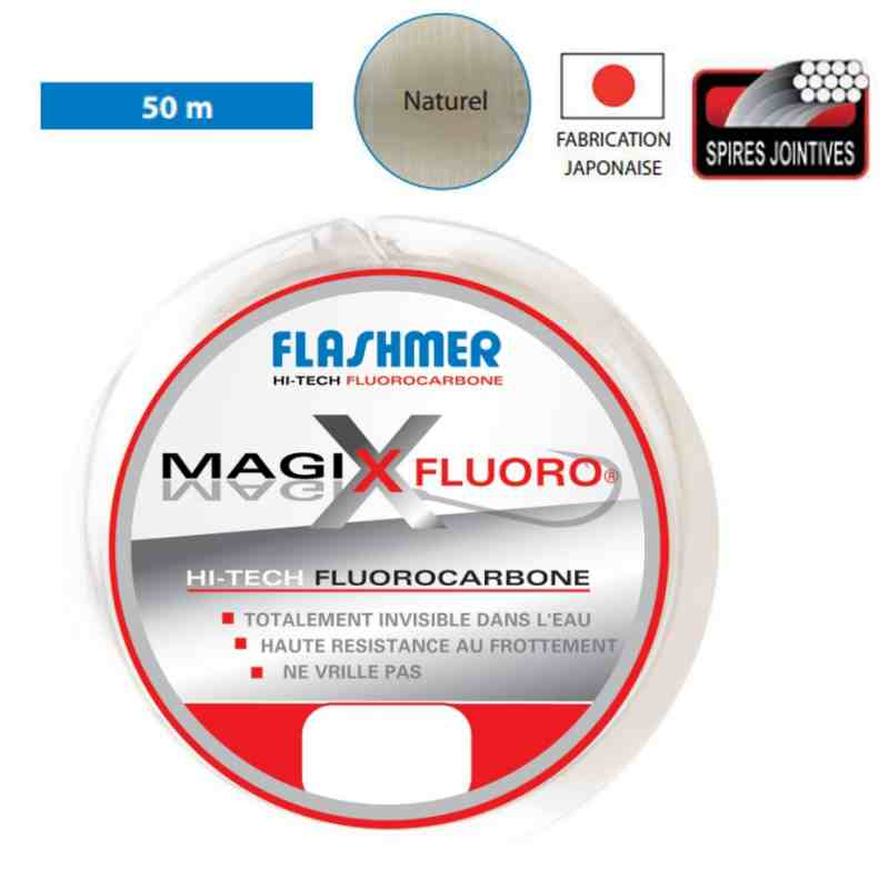 FLASHMER. Fluorocarbone MAGIX-FLUORO en bobine de 50 mètres